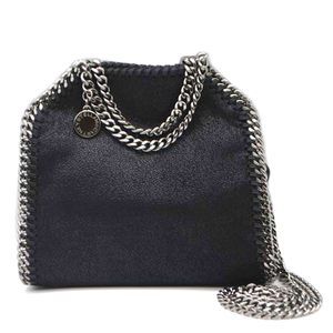 Stella McCartney Falabella Tiny Chain Shoulder Bag Black